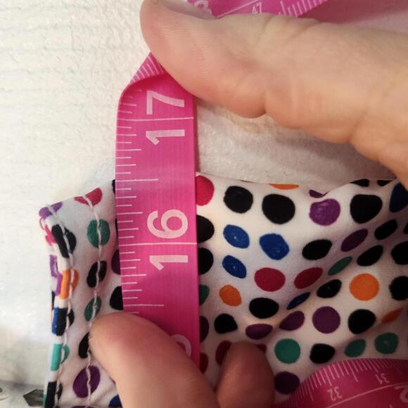 Cutter & Buck DryTec Multi-colored Polka Dot Golf Skort Size 6 - Picture 4 of 9